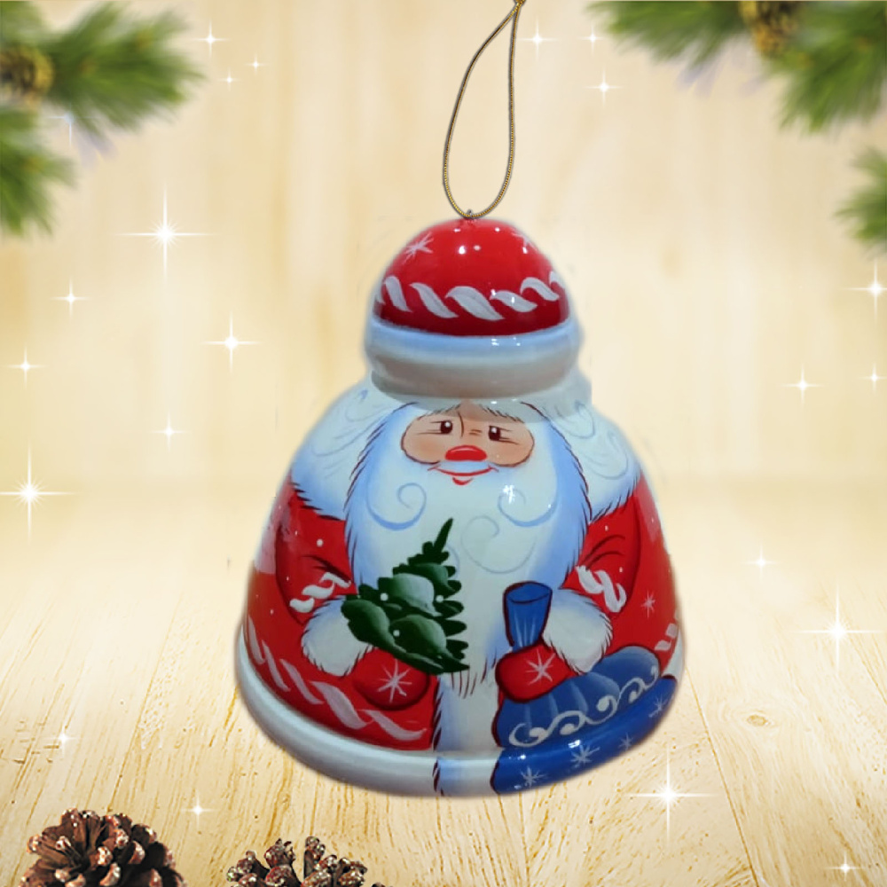 Фигурка деревянная Дед Мороз